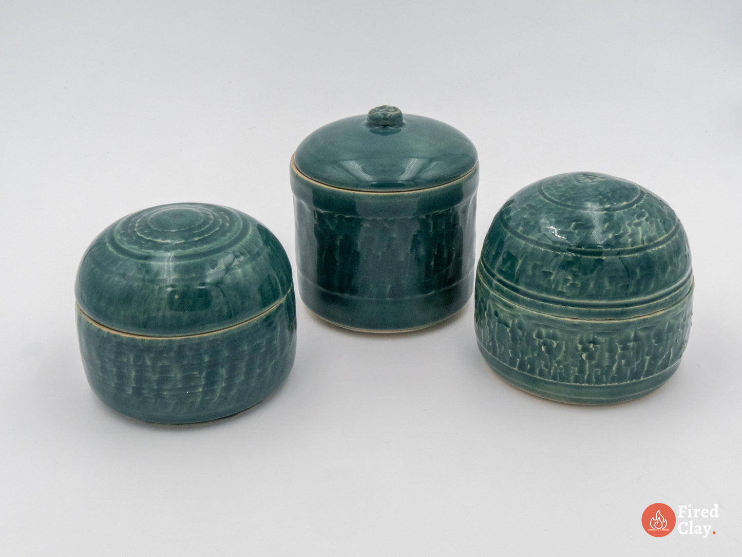 Celadon Box Jar 3