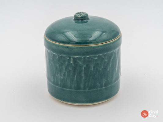 Celadon Box Jar 3