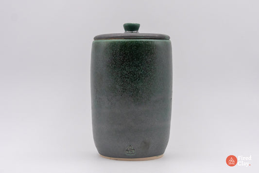 Jade Lidded Jar