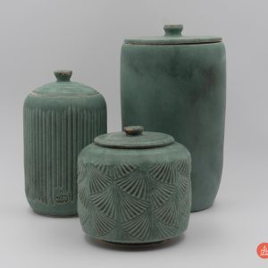 Copper Green Jar