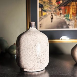 Raku Vase